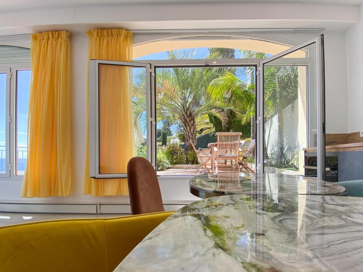 Villa L'Ensoleillee Vue Panoramique Mer, 250 M De La Plage Et Du Centre Ville Menton Eksteriør billede