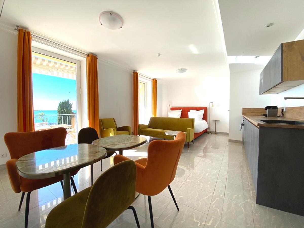 Villa L'Ensoleillee Vue Panoramique Mer, 250 M De La Plage Et Du Centre Ville Menton Eksteriør billede